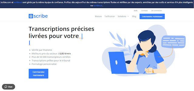 Scribie pour gagner de l'argent en l'argent en ligne- vortex.com