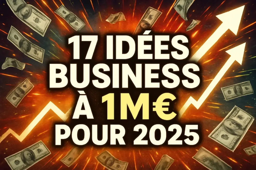 17 Idées business à 1M€ pour 2025
