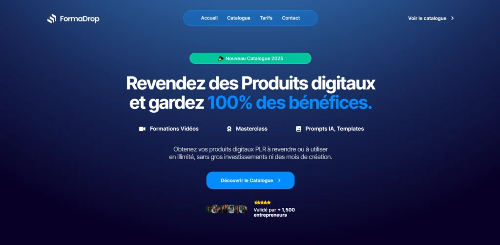 Sites pour trouver  des produits digitaux