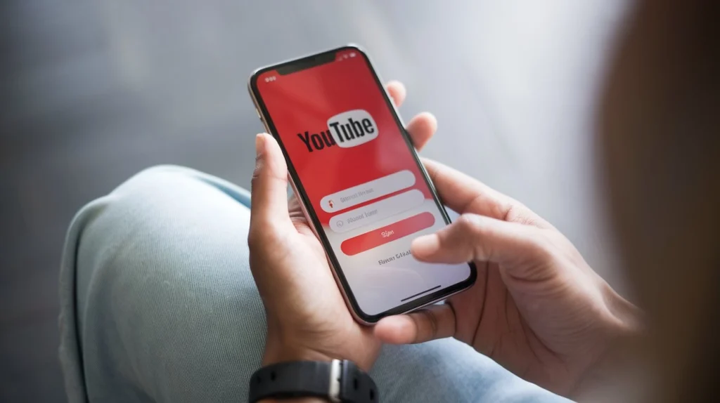 Créer son compte Google et sa chaîne YouTube depuis son téléphone